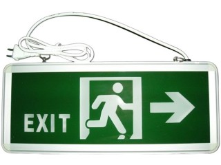 Exit sign