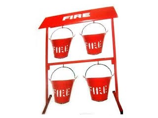 Fire Bucket with Stand