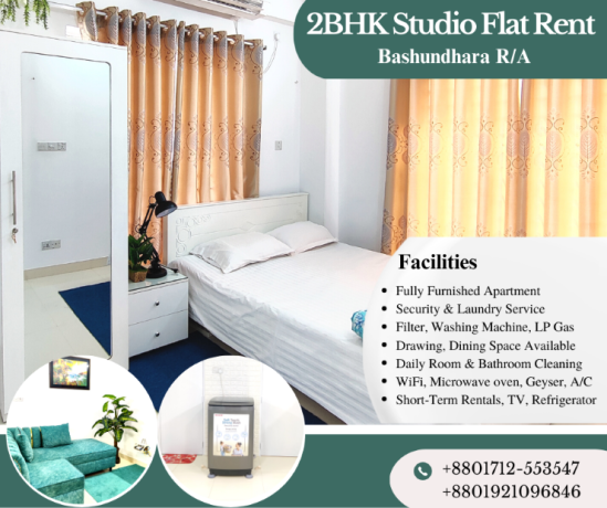 serviced-apartment-fully-furnished-two-bedroom-rent-in-bashundhara-ra-big-0